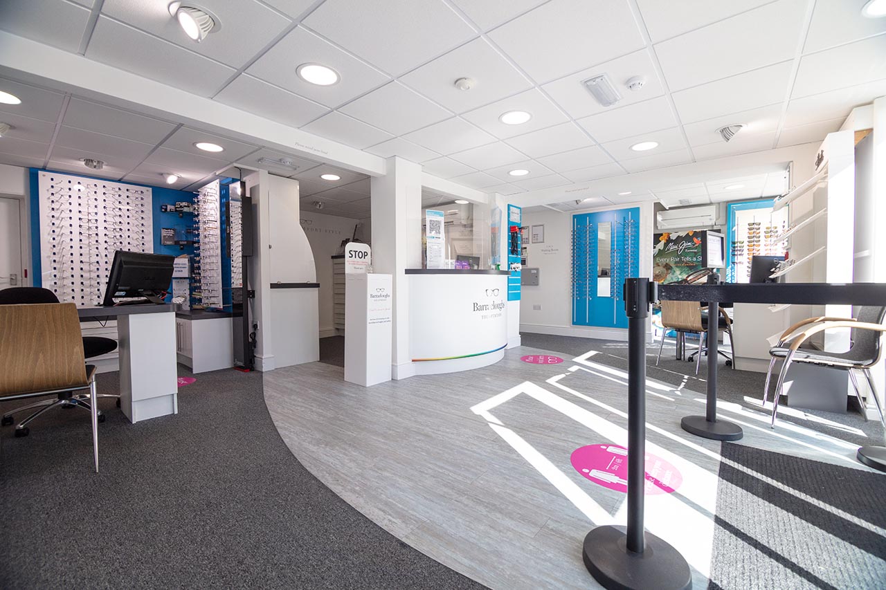 Interior of Seaford store