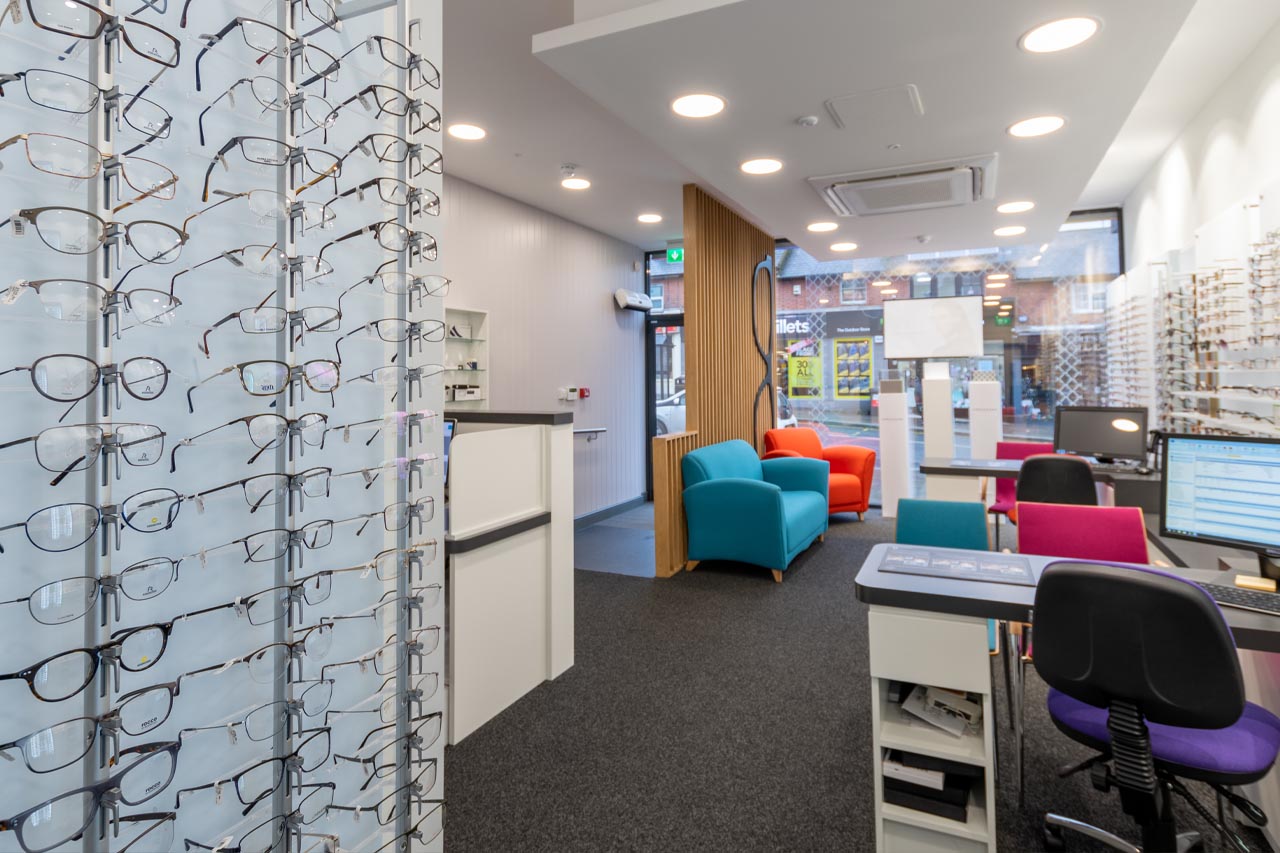 Interior of Uckfield store